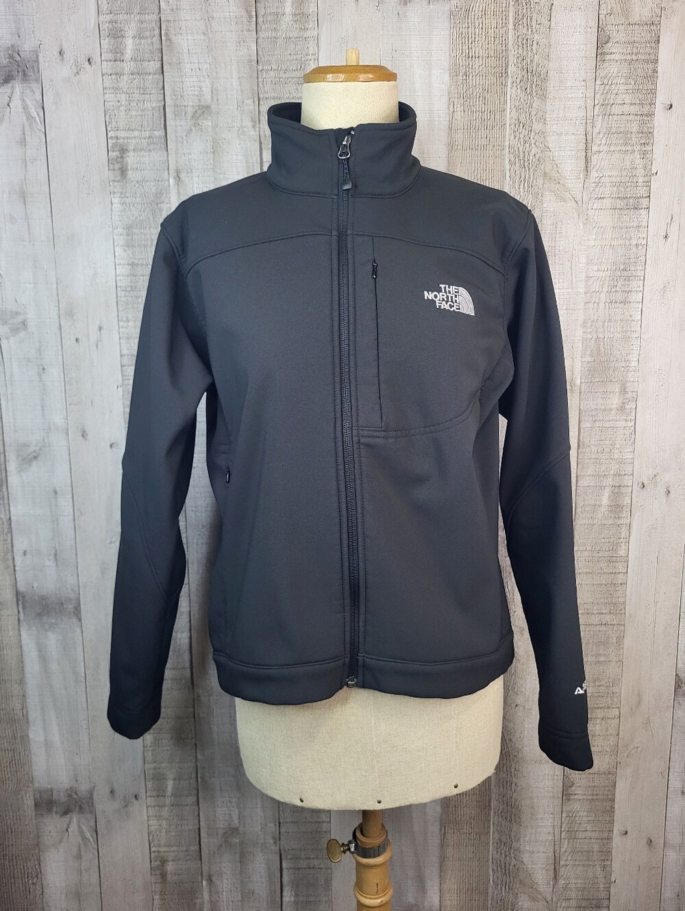 The North Face Women's Black Apex Jacket. Size Medium.